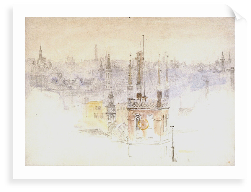 Southwark Cathedral by William Lionel Wyllie