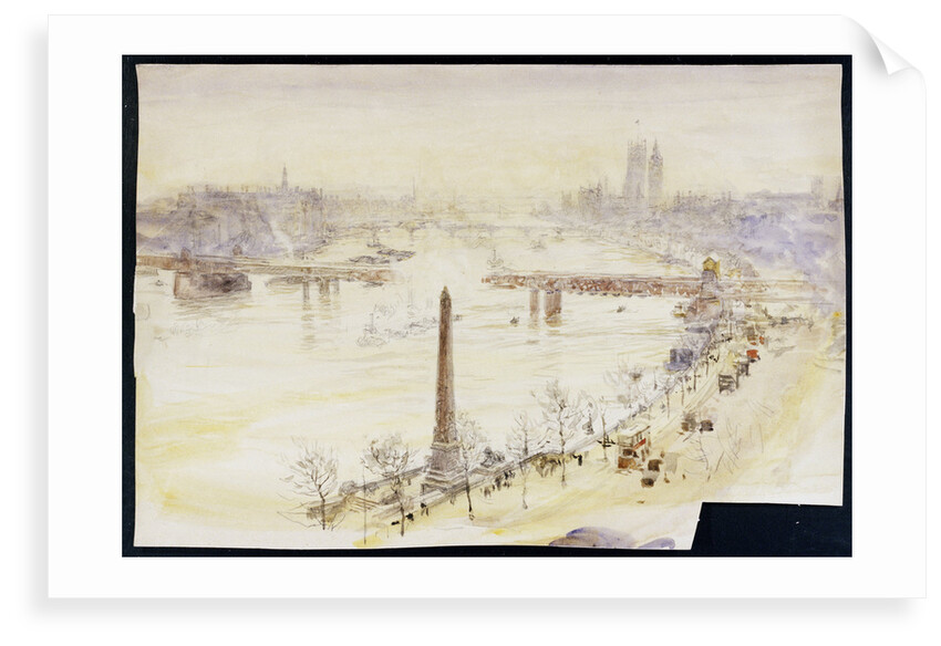 Charing Cross Bridge by William Lionel Wyllie