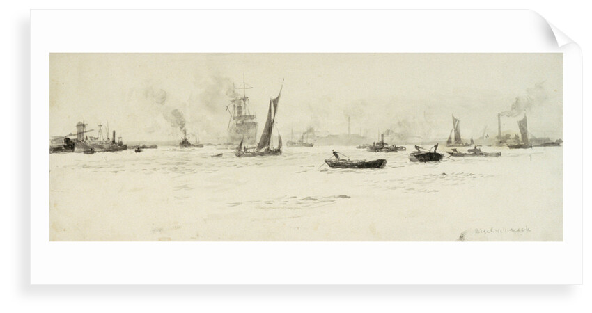 Blackwall Reach by William Lionel Wyllie
