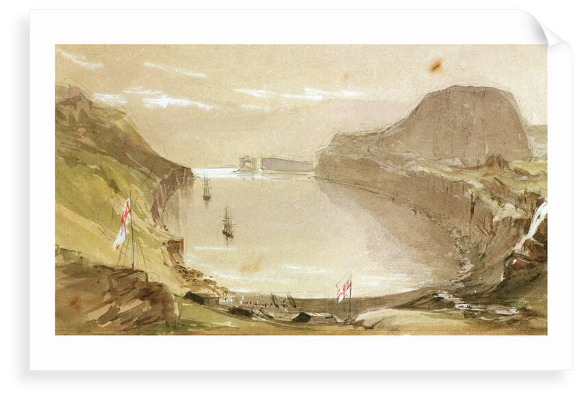Christmas Harbour, Kergeulen Island by J.E. Davis