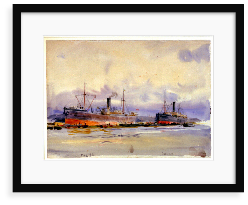 Palma, Sardinia by William Lionel Wyllie
