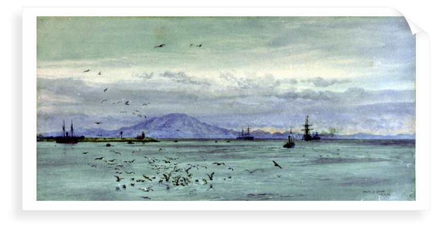 Straits of Gibraltar by William Lionel Wyllie