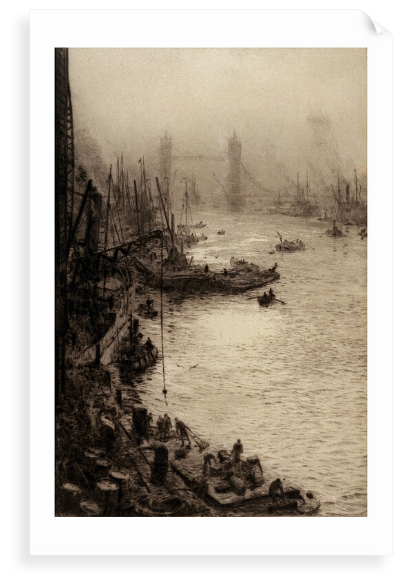 Tower Bridge by William Lionel Wyllie