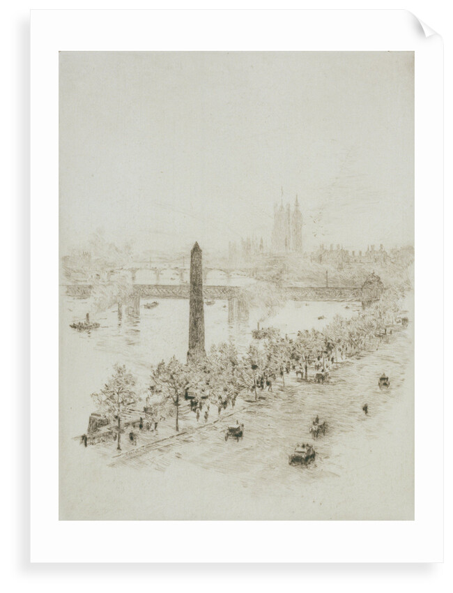 Cleopatra's Needle by William Lionel Wyllie