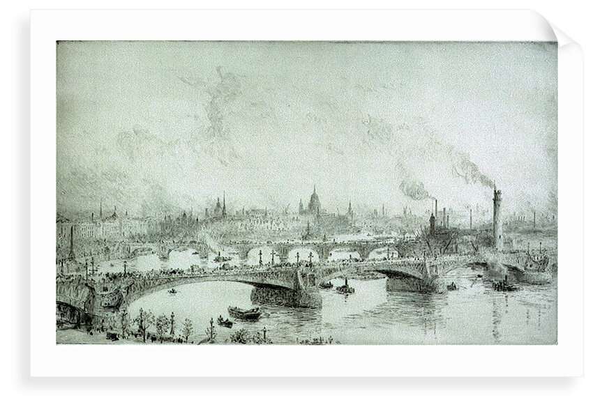 Imaginary W.L.Bridge by William Lionel Wyllie