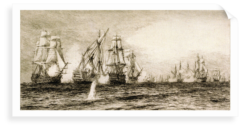 Trafalgar by William Lionel Wyllie