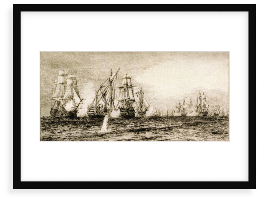 Trafalgar by William Lionel Wyllie