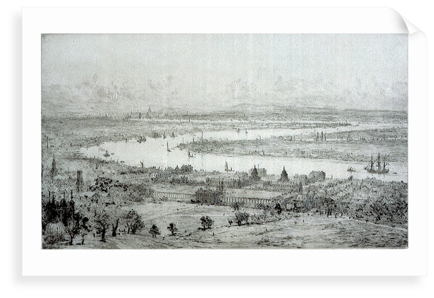 Greenwich from the South East by William Lionel Wyllie