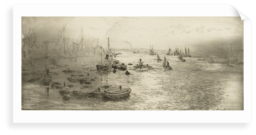Limehouse by William Lionel Wyllie