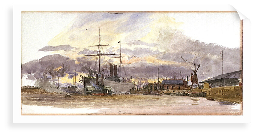 Tilbury by William Lionel Wyllie