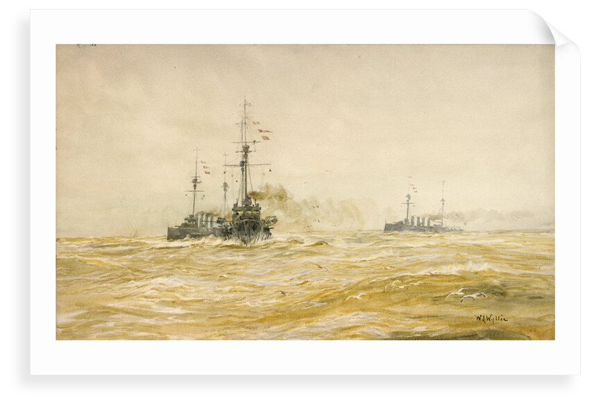 Manoeuvres by William Lionel Wyllie