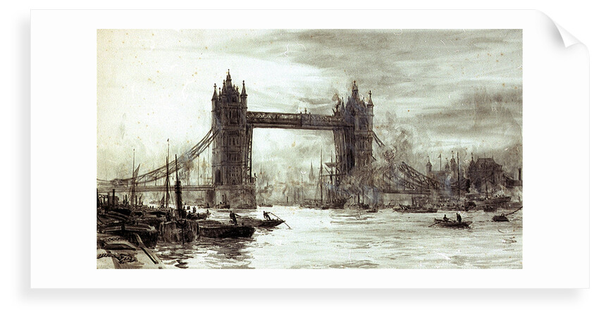 Tower Bridge by William Lionel Wyllie