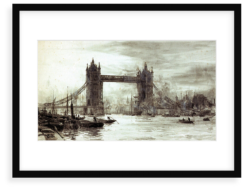 Tower Bridge by William Lionel Wyllie