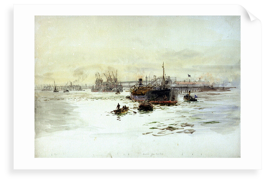Becton Gasworks by William Lionel Wyllie
