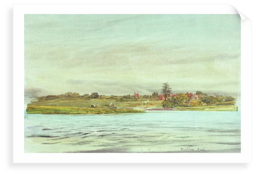 Bucklers Hard by William Lionel Wyllie