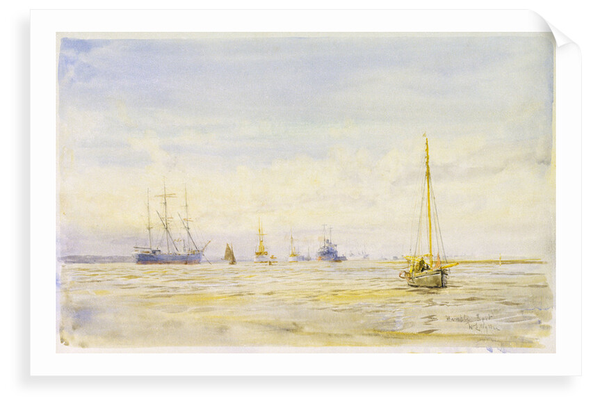 Hamble Spit by William Lionel Wyllie