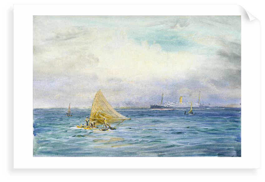 Catamarans by William Lionel Wyllie