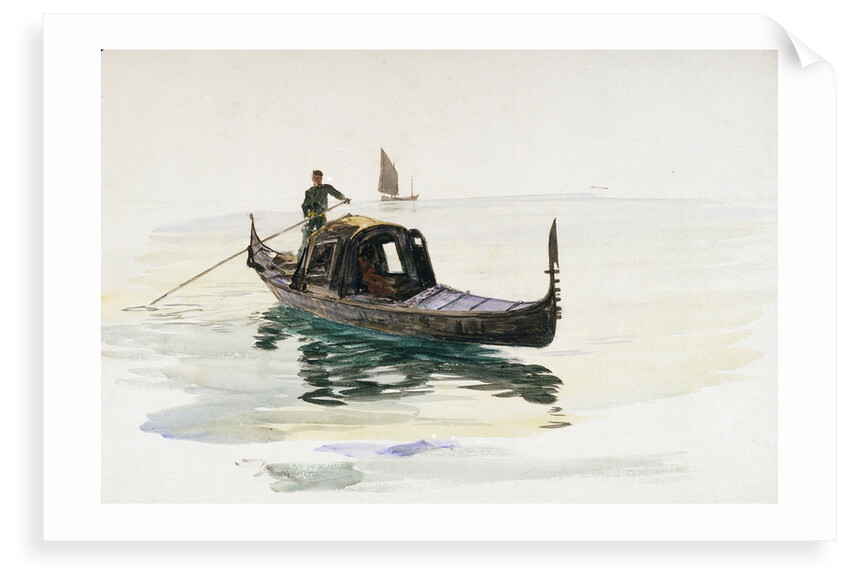 Gondola by William Lionel Wyllie