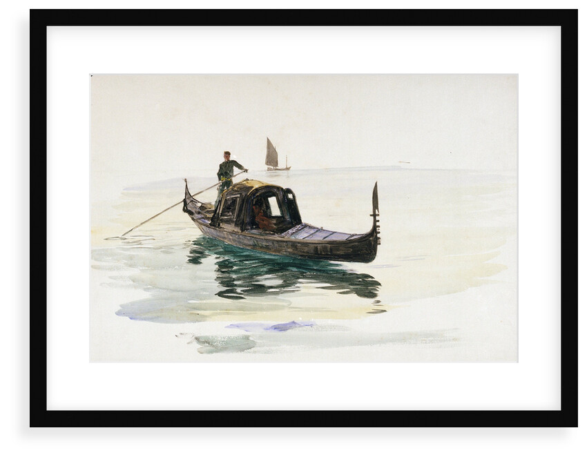 Gondola by William Lionel Wyllie