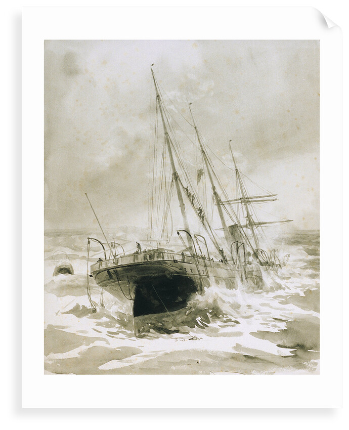 Shipwreck by William Lionel Wyllie