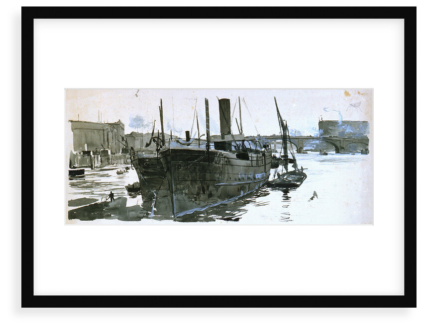 London Bridge by William Lionel Wyllie