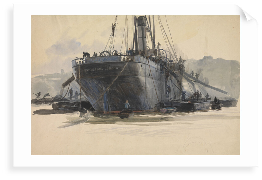 Sandsend Collier by William Lionel Wyllie