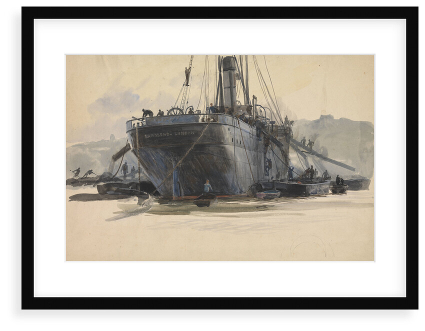 Sandsend Collier by William Lionel Wyllie