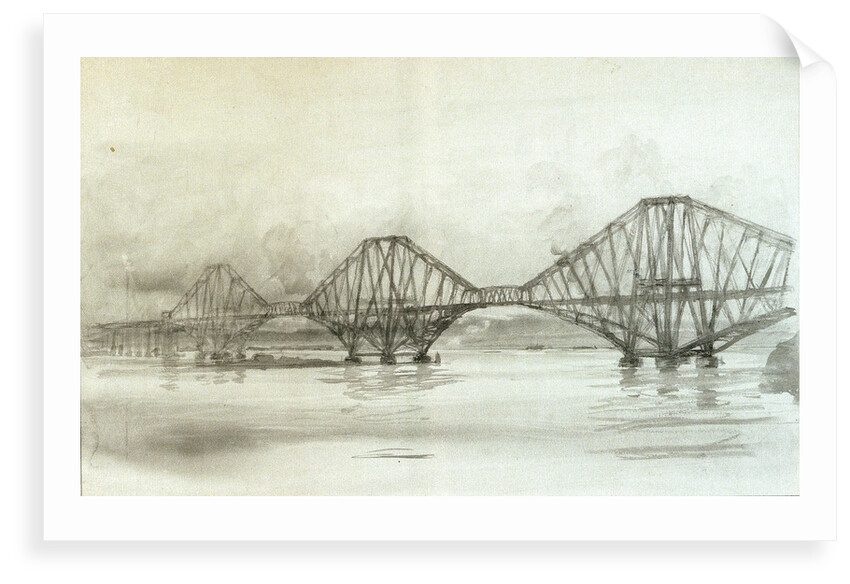 Forth Bridge by William Lionel Wyllie