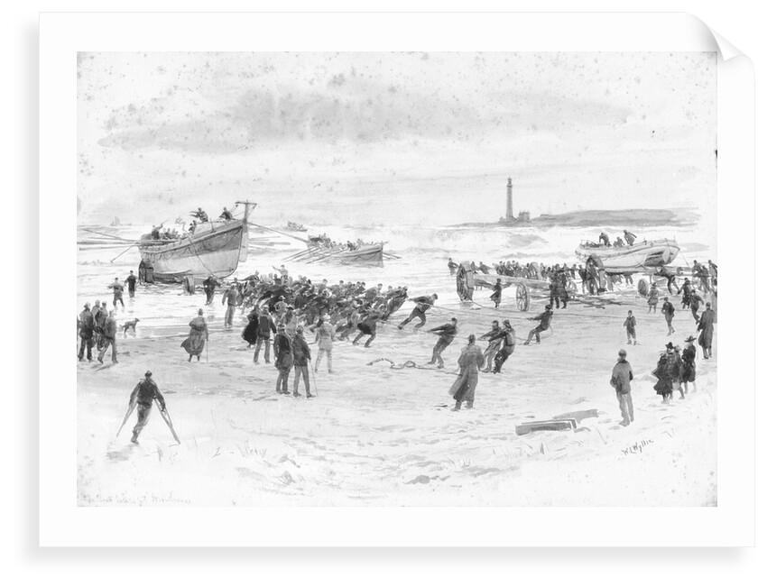Lifeboat, Montrose by William Lionel Wyllie