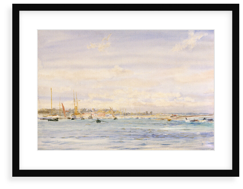 Yachts by William Lionel Wyllie by William Lionel Wyllie