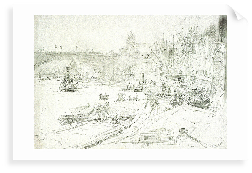 London Bridge by William Lionel Wyllie