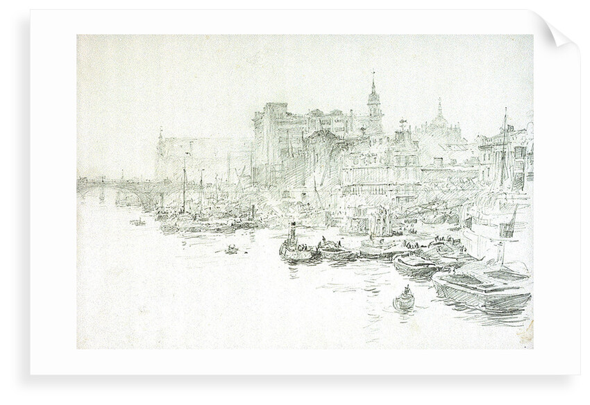 Adelaide Buildings by William Lionel Wyllie