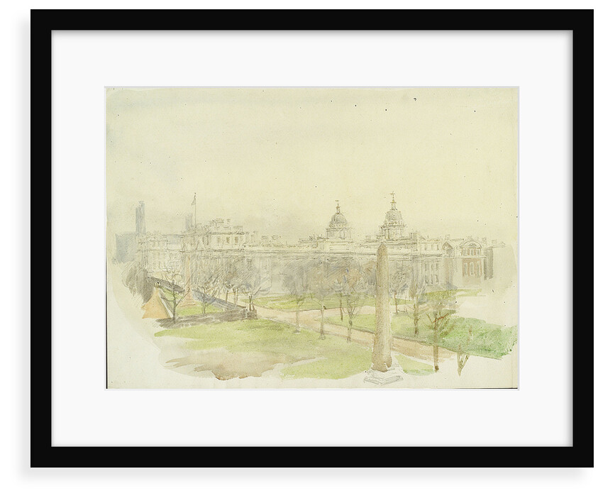 Royal Naval College, Greenwich; a study from the north-west by William Lionel Wyllie