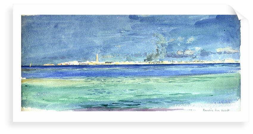 Alexandria from Marabout by William Lionel Wyllie