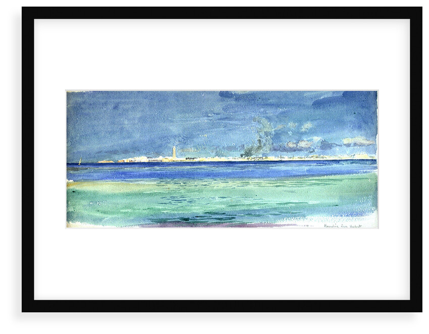 Alexandria from Marabout by William Lionel Wyllie