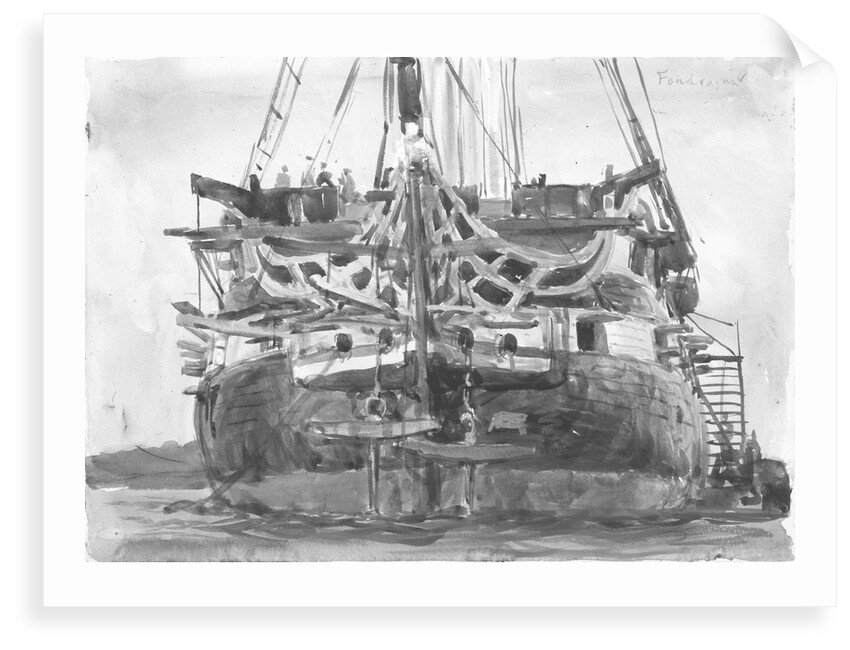 Foudroyant by William Lionel Wyllie