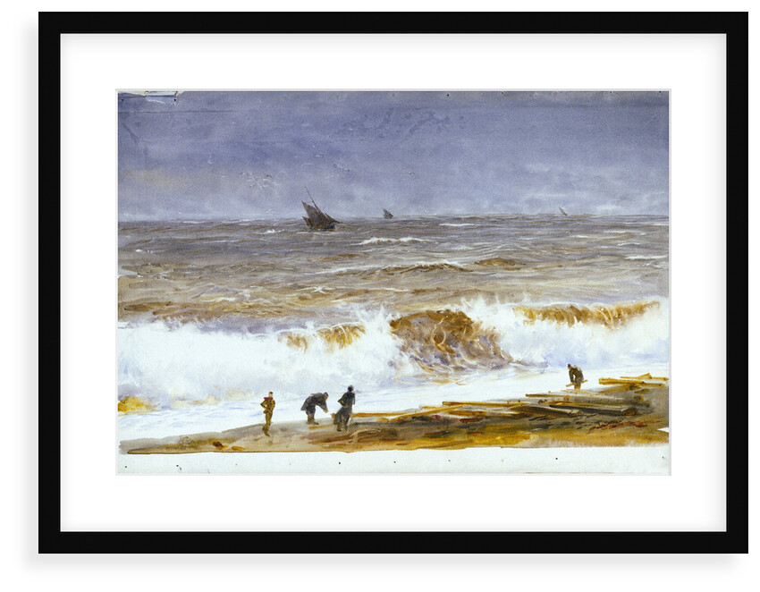 Berck-sur-Mer by William Lionel Wyllie