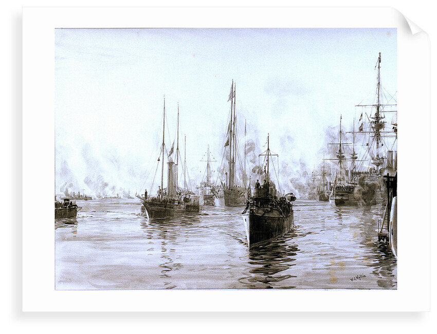 Passing of a Great Queen by William Lionel Wyllie