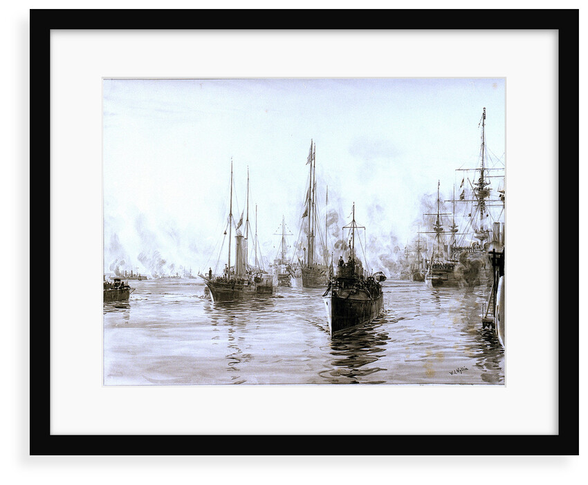 Passing of a Great Queen by William Lionel Wyllie