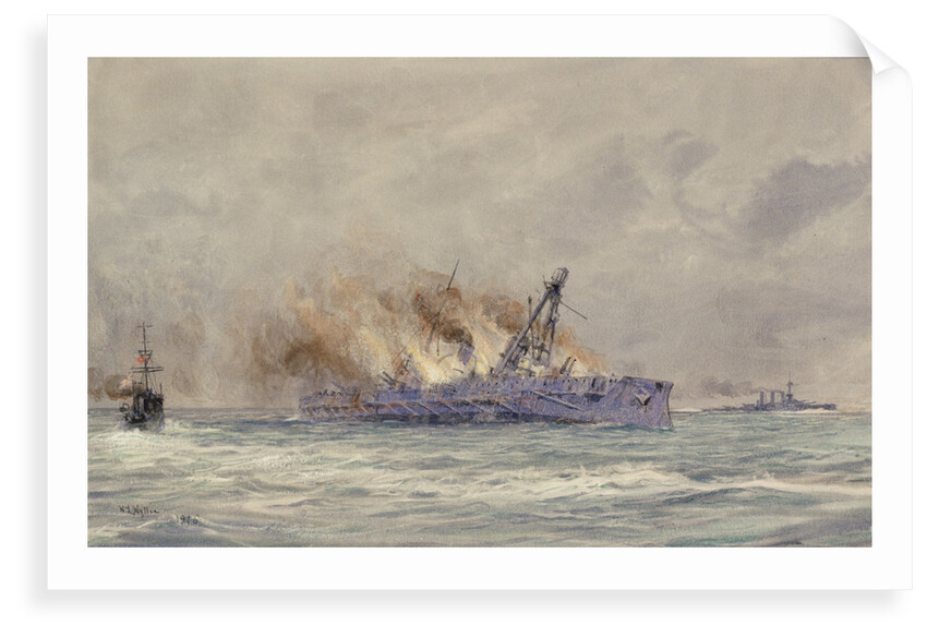 The last of Blücher by William Lionel Wyllie