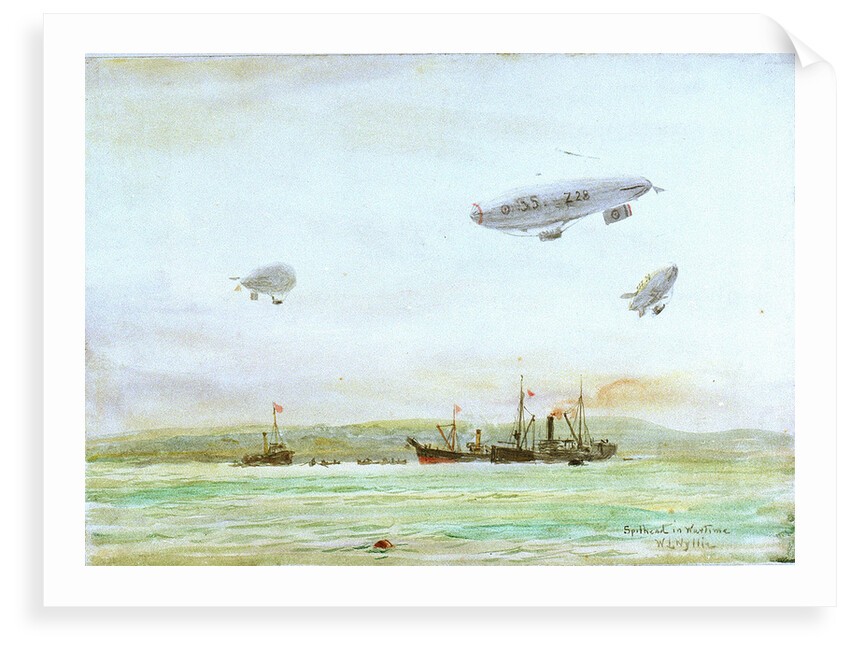 Spithead in Wartime by William Lionel Wyllie