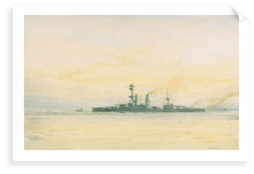 HMS 'Canada' by William Lionel Wyllie