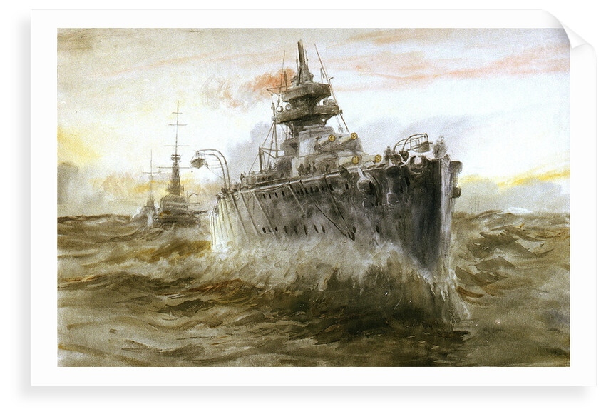 Study for 'Masters of the Seas' by William Lionel Wyllie