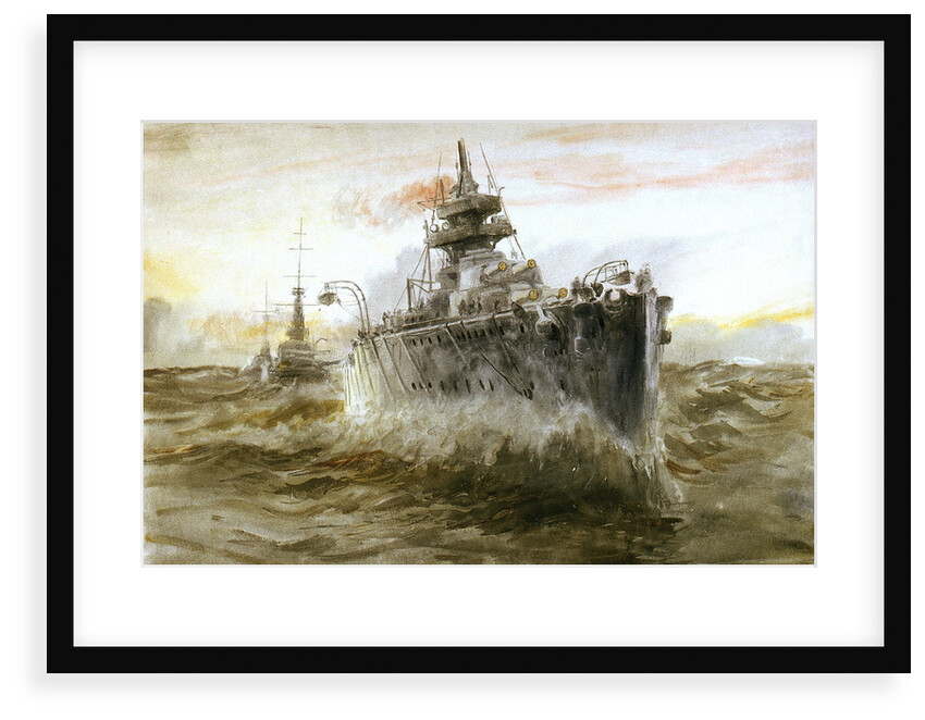 Study for 'Masters of the Seas' by William Lionel Wyllie