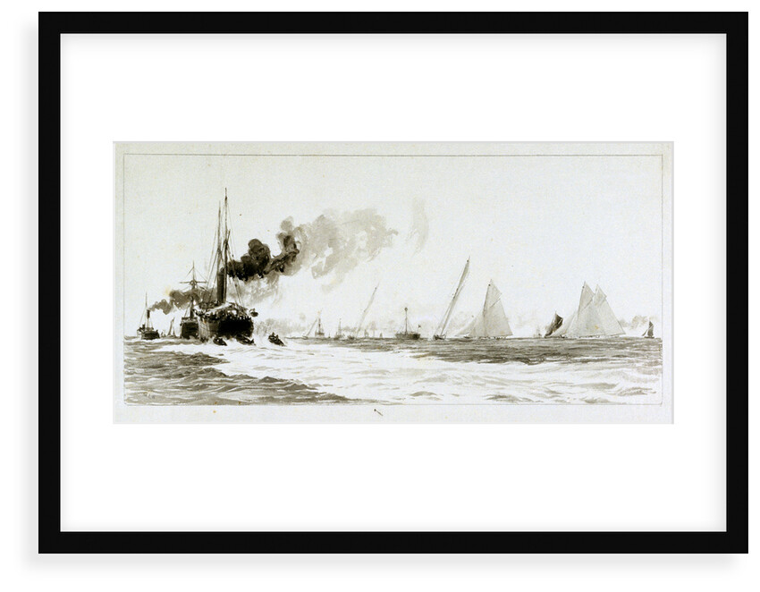 Yachts and steamers by William Lionel Wyllie