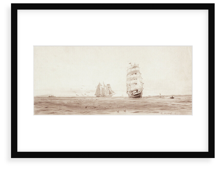 Fantome' and 'Sunbeam by William Lionel Wyllie