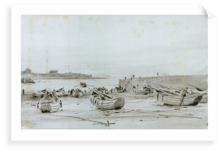 Cobles by William Lionel Wyllie