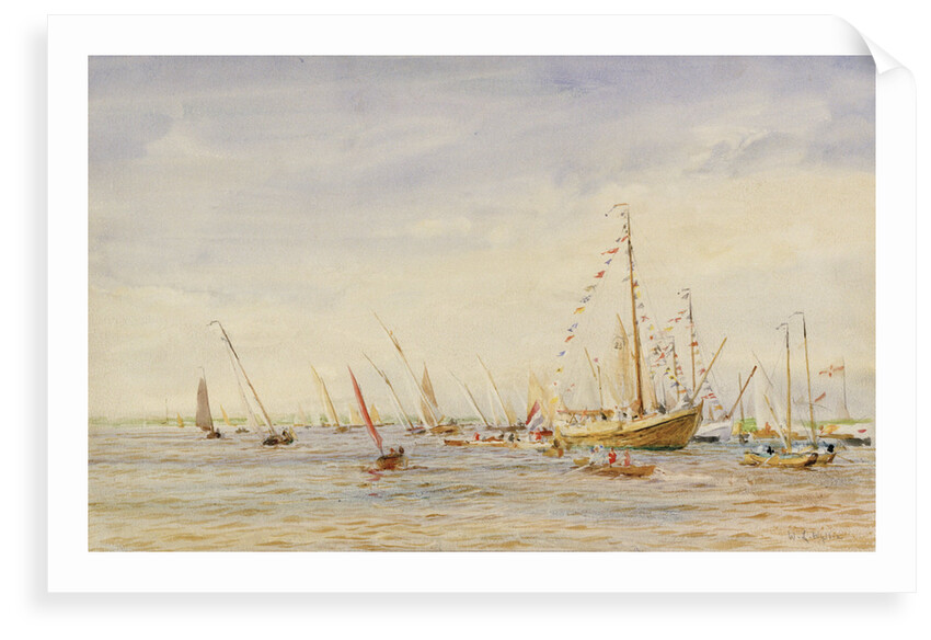 Racing, Zuider Zee by William Lionel Wyllie