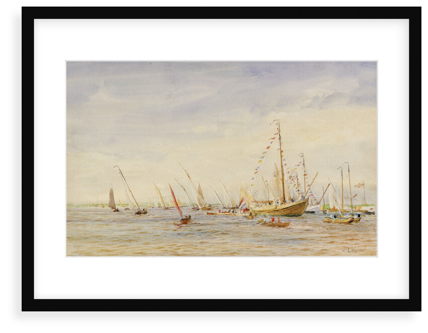 Racing, Zuider Zee by William Lionel Wyllie