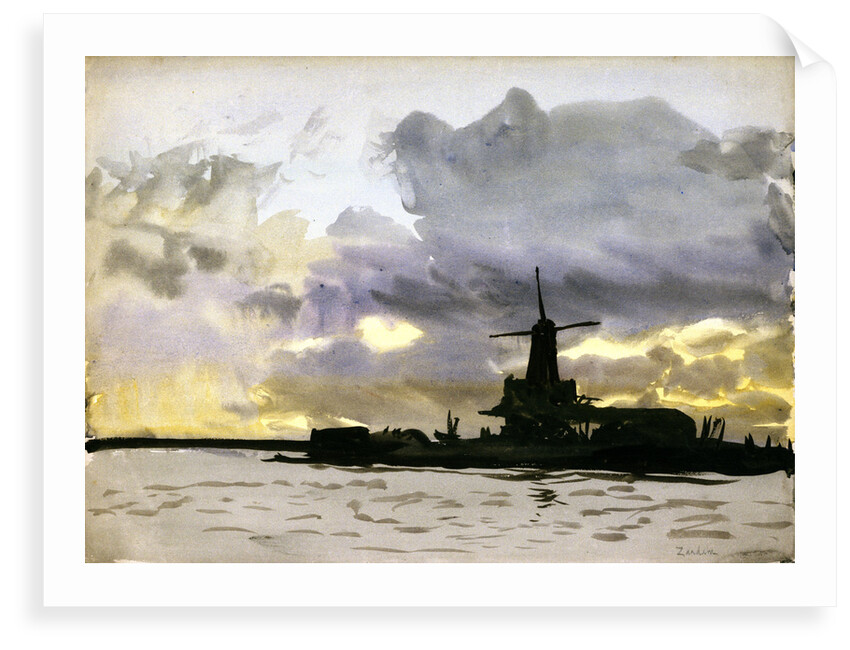 Zaandam by William Lionel Wyllie